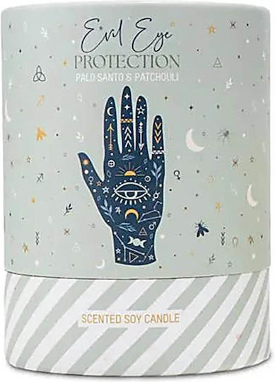 PureWorks Aromatisches Soja-Kerze in Blau Gefäß