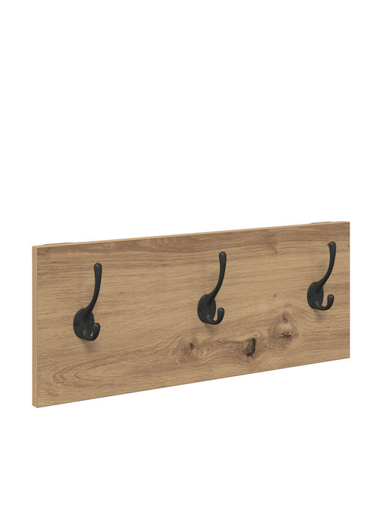 vidaXL Flurmöbel & Aufbewahrung mit Spiegel mit Kleiderständer & Bank 90x31x46.5cm