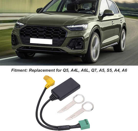 Adaptoare Bluetooth 5.0 Mmi 3g Ami 12 pini pentru recepționer multimedia Audi A4 A6 Q5 Q7 A5 S5