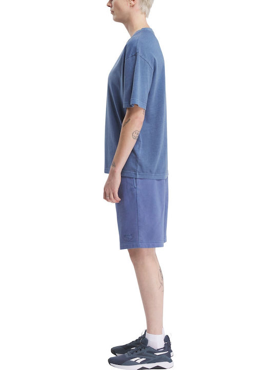 Identity Washed T-shirt Μπλε