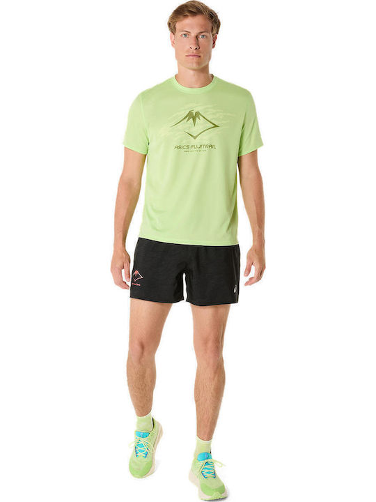 Fujitrail Sportliches T-Shirt Grün