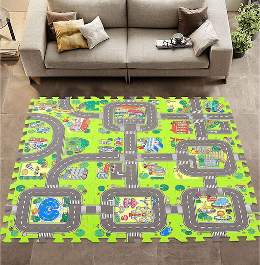 Puzzle De Podea Interactiv Cu Animăluțe 9 Piese