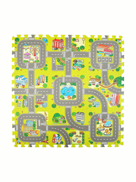Interaktives Kinder-Bodenpuzzle mit Tieren 9 Teile