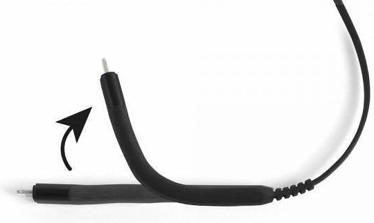 Livoo Tea230n Datenkabel Micro-USB USB Typ-C Blitzschlag 1,2 m Schwarz