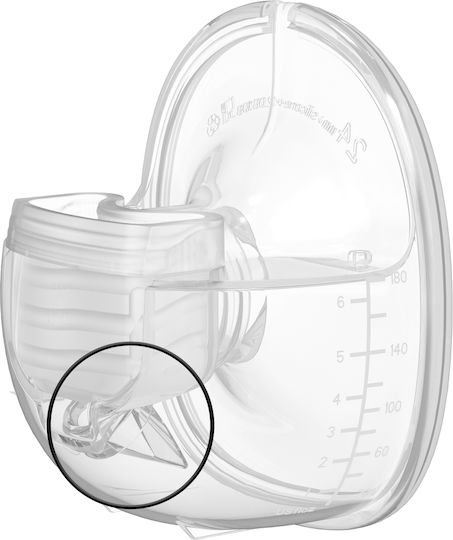 Supapă Zenifique Zen-482 Pentru Pompă de Sân Din Silicon Transparent