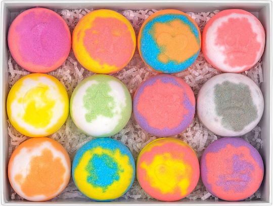 Set of 12 Bath Bombs με Άρωμα Divine Bath 1200gr