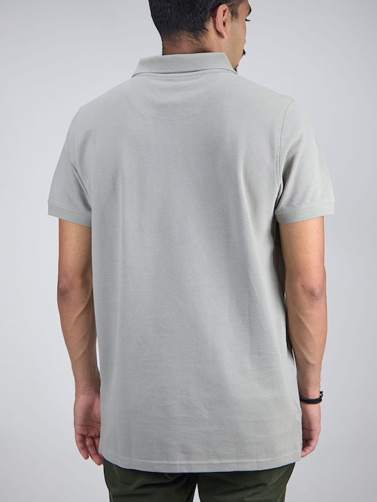 Polo Short Sleeve Blouse Gray