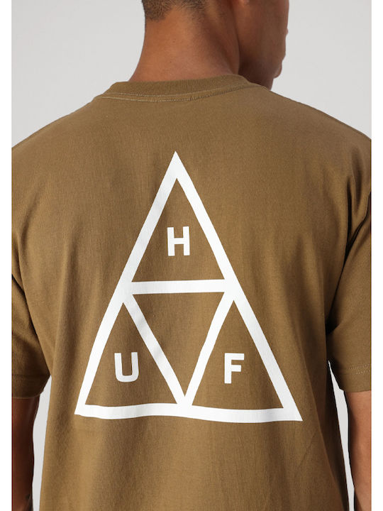 HUF Set Triple Triangle T-shirt Mud
