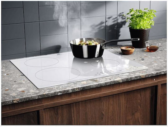 Electrolux Induction Cooktop Autonomous 59x52εκ. White