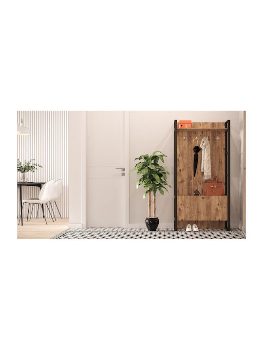 Έπιπλο Εισόδου με Παπουτσοθήκη Pine 90x34x180εκ.