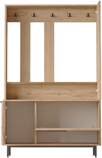 Έπιπλο Εισόδου Walnut 102.2x35.5x178.2εκ.