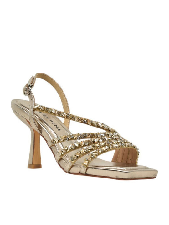 Sandalen Gold