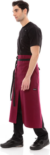 IdealPress Apron Waist Burgundy