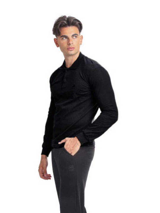 Paco & Co Polo Short Sleeve Blouse Black 2481834
