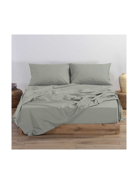 Nef-Nef Homeware Basic Kissenbezug-Set mit Umschlagumschlag 1172 Mint 52x72cm.