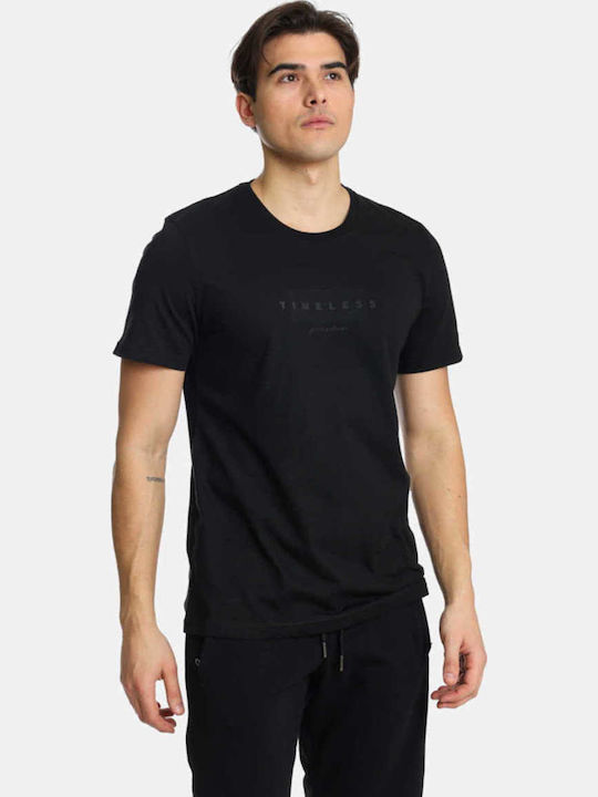 T-shirt Μαύρο