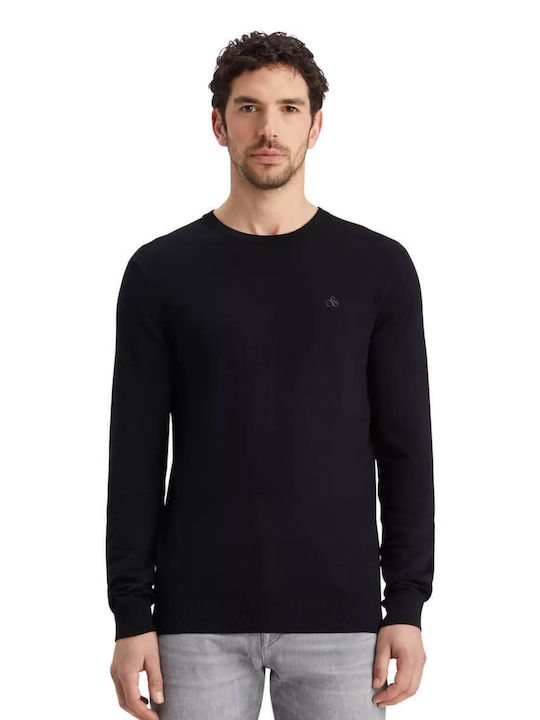 Core Langarm-Pullover Black