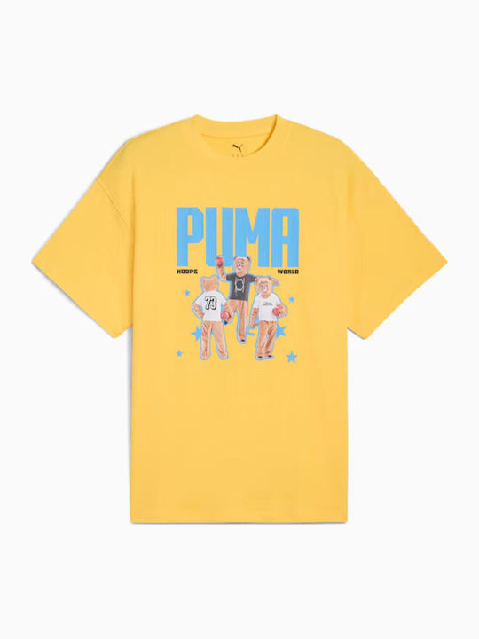 Sportliches T-Shirt Gelb