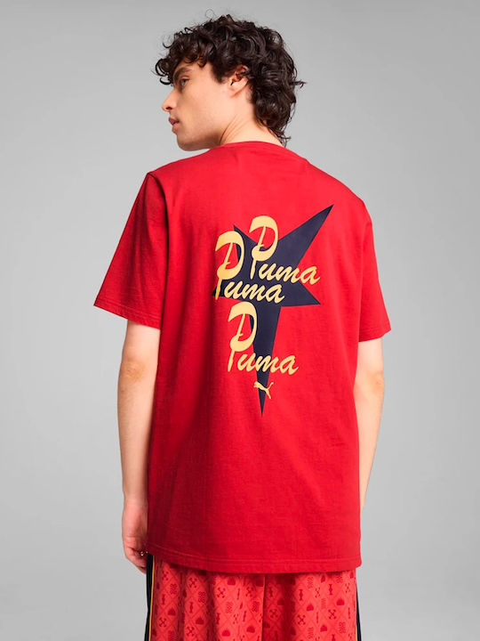 PUMA Road To Unity T-shirt Κόκκινο