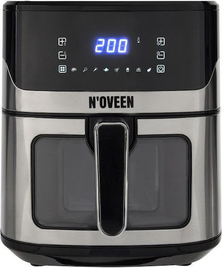 N'Oveen Heißluftfritteuse 6.5Es Gray AF560