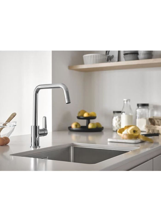 Grohe Смесител за кухня Настолен Сребрист