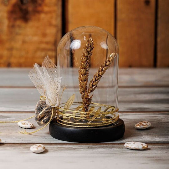 JK Home Decoration Декоративен за пространство от Стъкло 8x10см 1бр JK Home Decoration Декоративен за пространство от Стъкло 8x10см 1бр