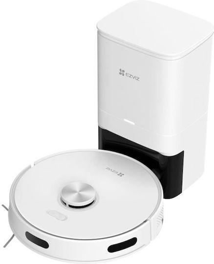 Ezviz RE5 Plus Σκούπα Ρομπότ με Χαρτογράφηση Laser & Απορρόφηση 4000Pa Λευκή