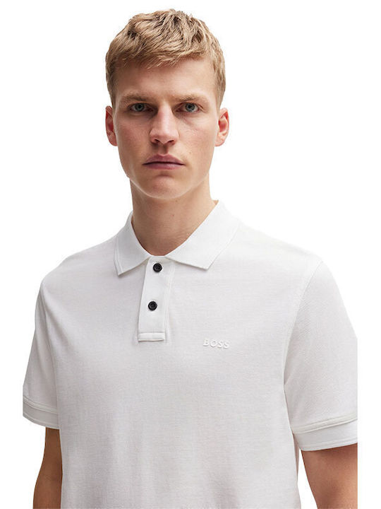 Tricou Polo Prime Alb