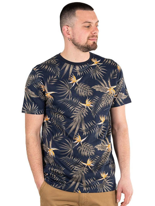 T-shirt Navy Μπλε