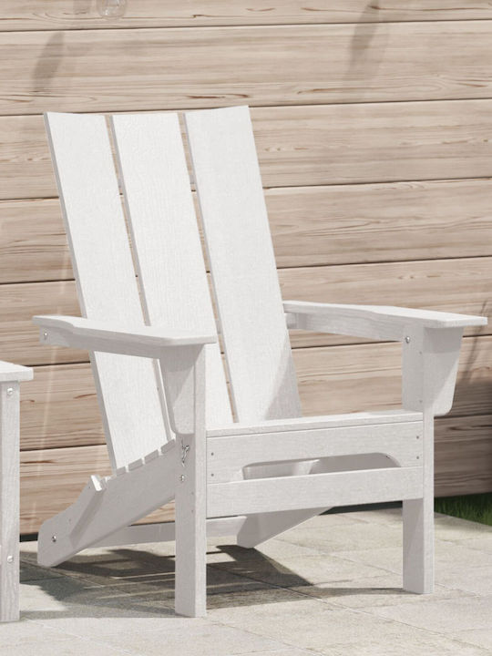 Градински И Басейнови Шезлонги Пластмасов Adirondack Леви 74.5x80.5x90см