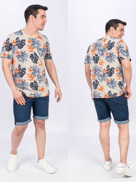 T-shirt Μπεζ