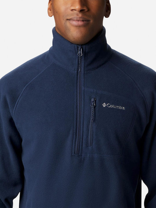 Fast Trek III Half Zip Long Sleeve Sweater Blue