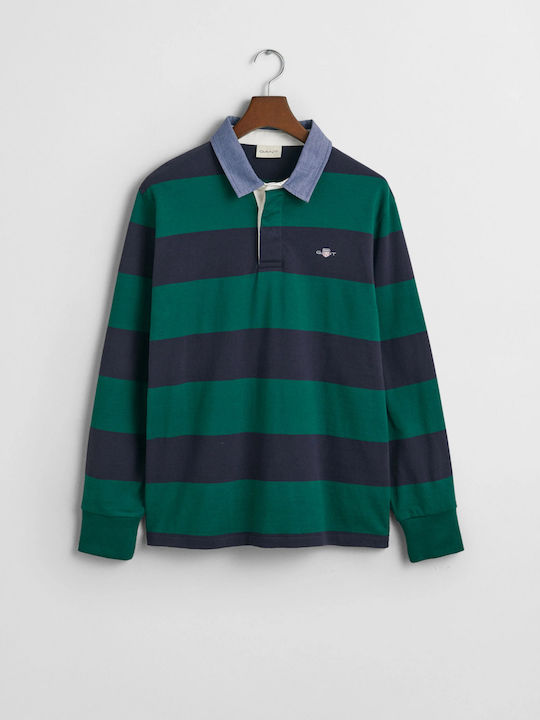 Polo Langarmbluse Green