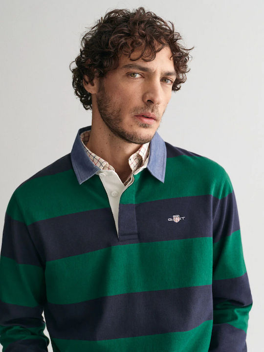 Polo Langarmbluse Green