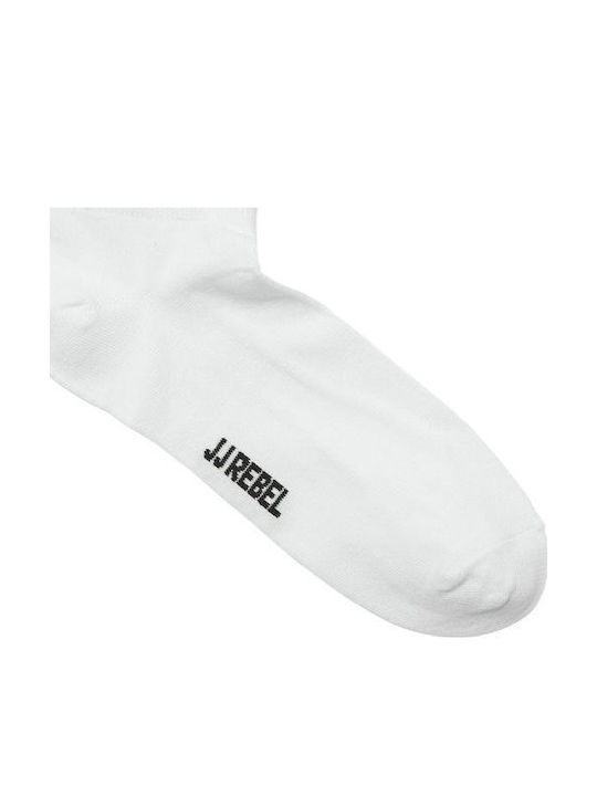 JJ Rebel Herren Socken White 5Pack