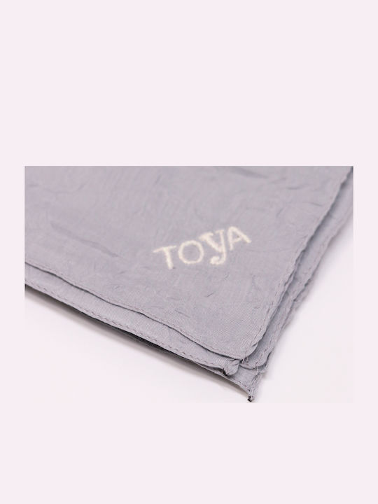 Toya Damen Schal Gray