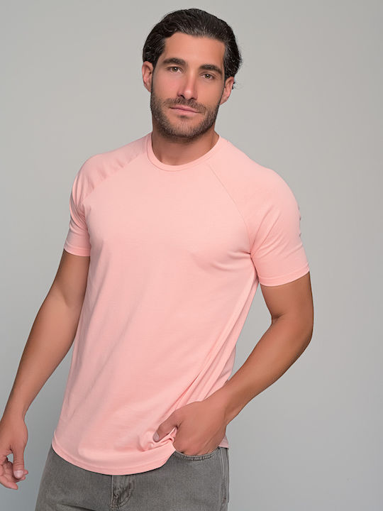 Passagi Polo T-Shirt Koralle BEN TAILOR 1054-Koralle