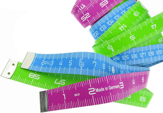 Trendy Hoechstmass Fuchsia Messband 150x1.8cm 1 Stück