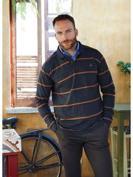 Polo T-shirt Γκρι