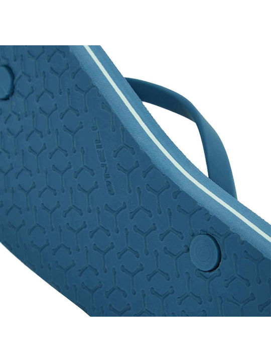 Profile Logo Women's Flip Flops Blue