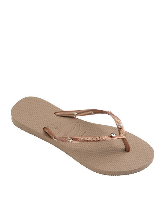 Hav Slim Frauen Flip Flops in Rosa Farbe