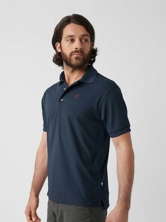 Crowley Polo Μπλούζα Κοντομάνικη Navy Μπλε