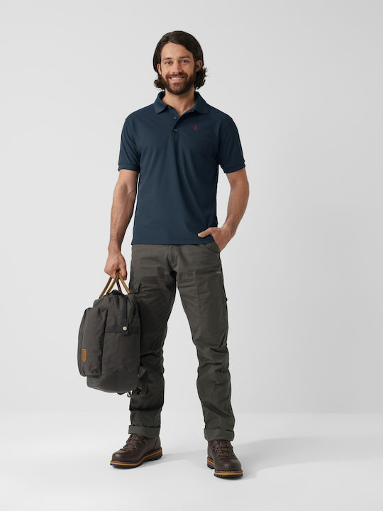 Crowley Polo Μπλούζα Κοντομάνικη Navy Μπλε