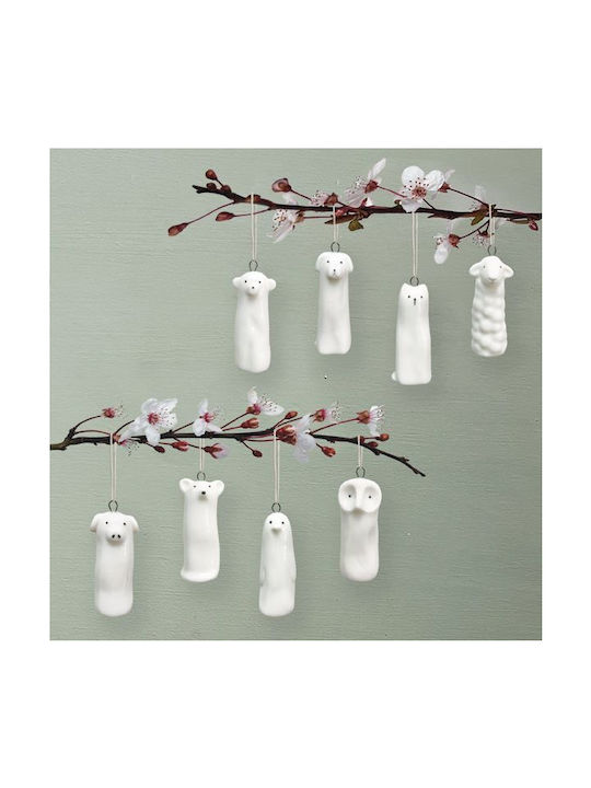 Synchronia Hanging Wall Decor White 2x5.3cm