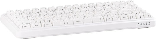 Ajazz AK680 Max Gaming Mechanical Keyboard 65% with Magnetic switches and RGB lighting (English US) White