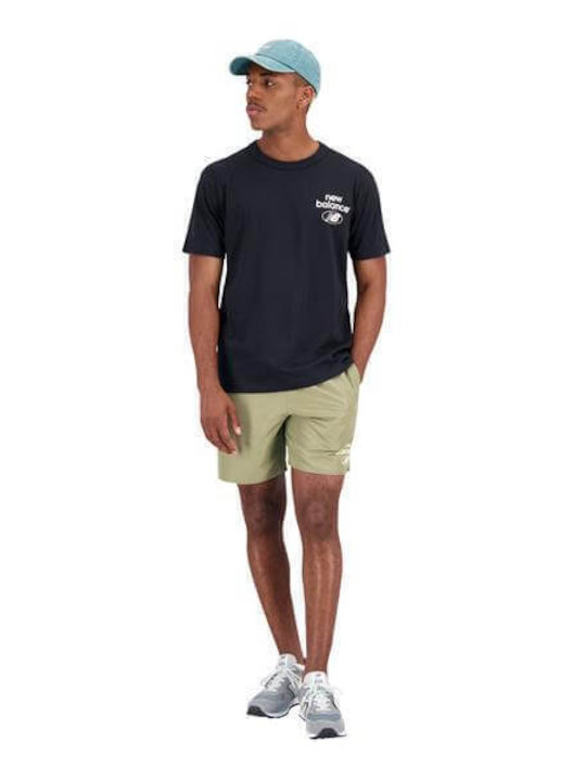 T-shirt Μαύρο
