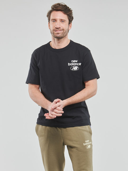 T-shirt Μαύρο