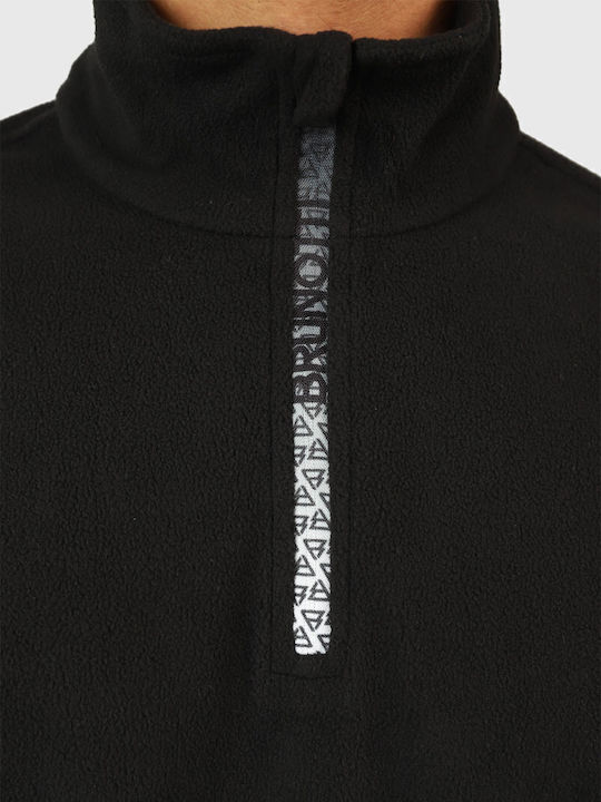 Tennon Herrenbluse Langarm Schwarze