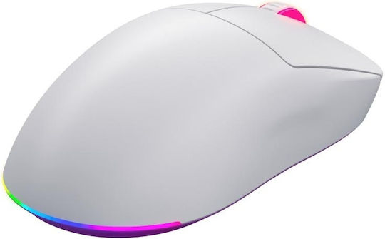 HATOR Quasar 3 ULTRA 8K Drahtlos RGB Gaming Gaming Maus 30000 DPI Weiß
