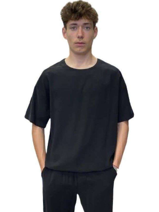 T-shirt Μαύρο